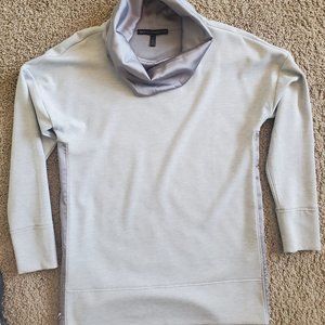 White House Black Market Funnel Neck Side - Zip Pullover